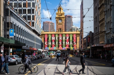 Мельбурн, Австралия. Трамваи, велоинфраструктура и хорошая архитектура